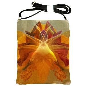 Ethereal Leather Sling Bag Image