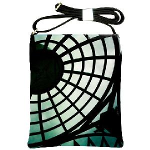 Metal Sky Leather Sling Bag Image