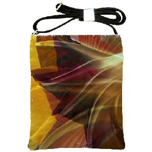 Swept Leather Sling Bag Image