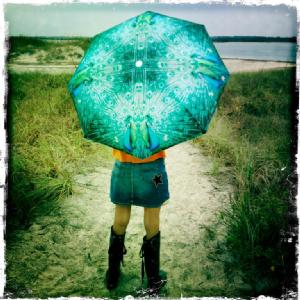 Proud Peacock Funbrella Image